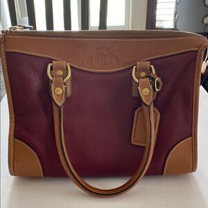 GHURKA Original Collection Women’s Full Grain Leather Heritage Nelle Bag